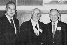 Photo: Left to Right Stuart Knight, Arthur Brandstatter and Louis Radelet