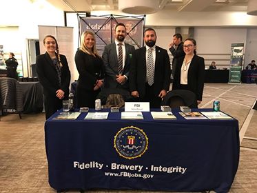 The United States FBI at the 2019 Career Fair
