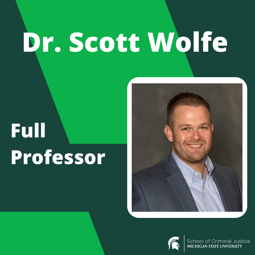 Dr. Scott Wolfe Promoted to Full Professor