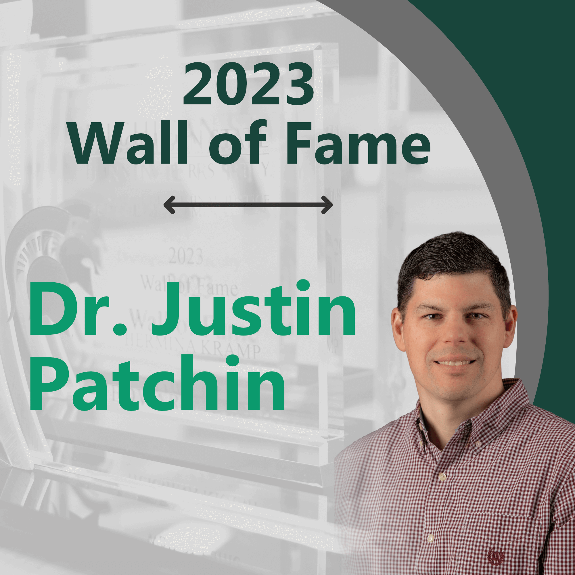 Dr. Justin Patchin: 2023 Wall of Fame Inductee 