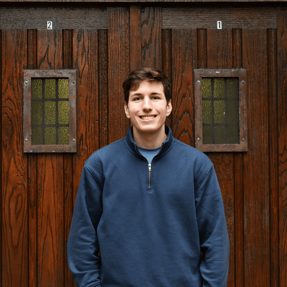 Photo of 2025 Criminal Justice Outstanding Senior Oliver Snelling
