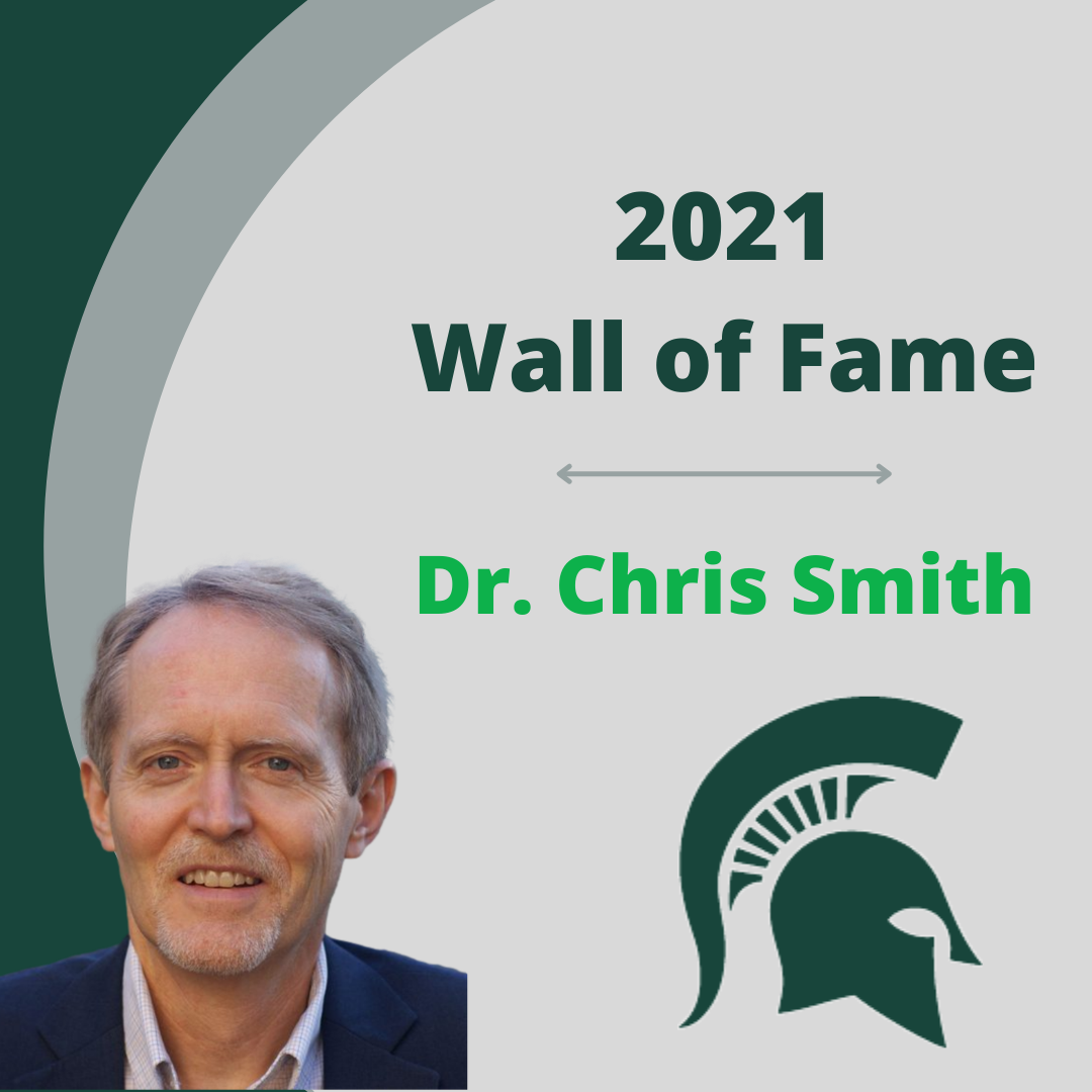Dr. Chris Smith: 2021 Wall of Fame Inductee